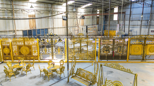 300+ Mẫu Cổng Nhôm Đúc Đẹp 2026 [Công Trình Thực Tế]