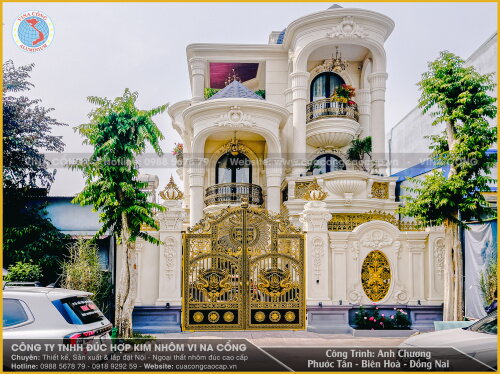 Có nên lắp cổng nhôm đúc khi xây nhà ?